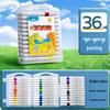 Acrylic Marker Set: Non-Toxic, Layerable, Washable, Non-Bleeding - 24 Colors for Kids