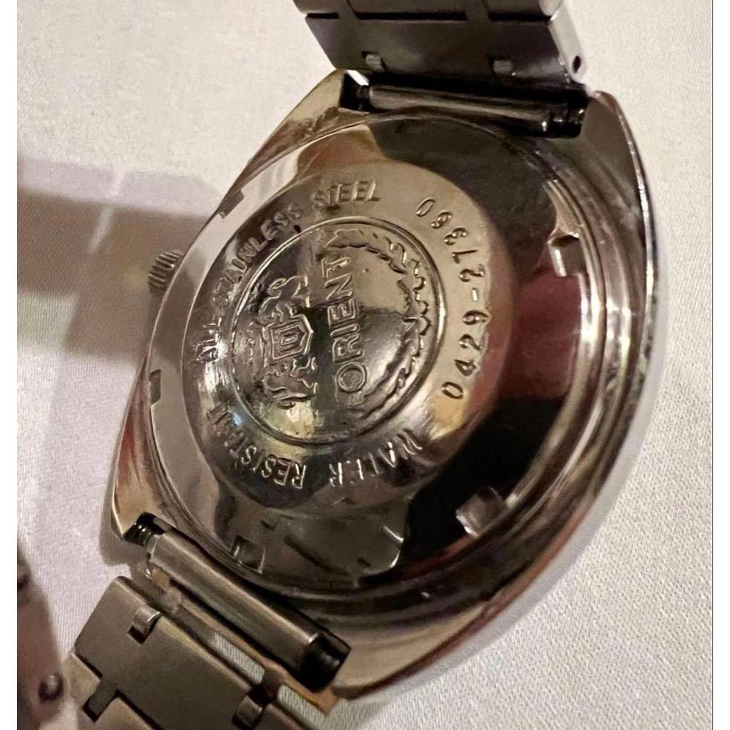 Used ORIENT Chrono Ace Mexican 27 Stones 9-sided Cut Glass