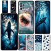 Phone Case For Samsung Galaxy A17 A15 A13 A51 A71 A41 A31 A21S A07 A03S A05 A35 A55 A23 A25 A33 A53 A73 5G Cover Shark