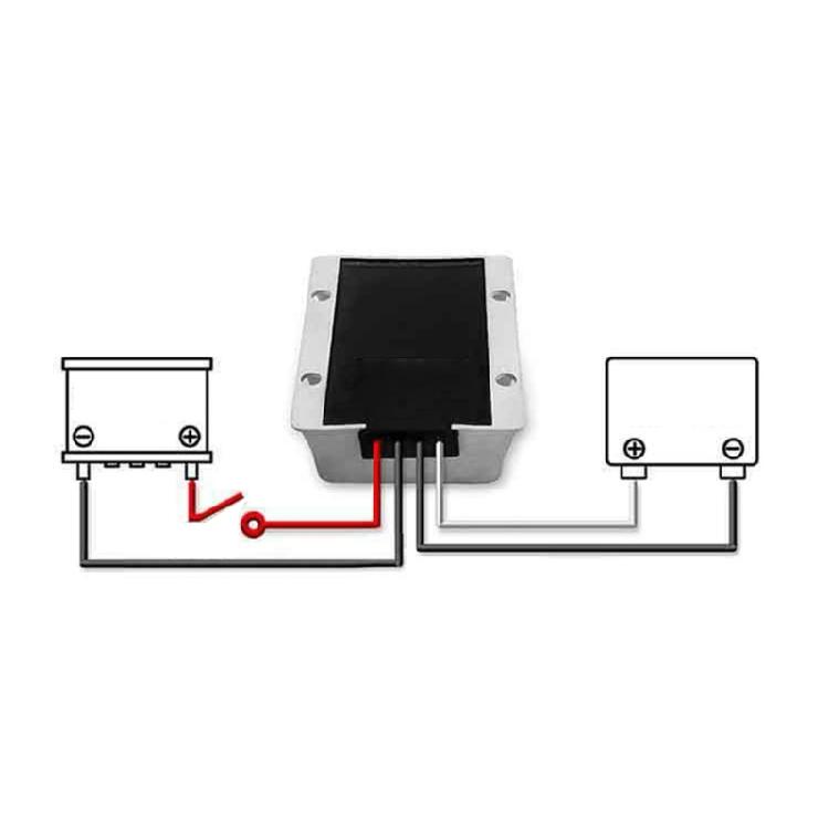 DC24V To 12V Step Down Converter 10-70A with Led Waterproof for Truck Car