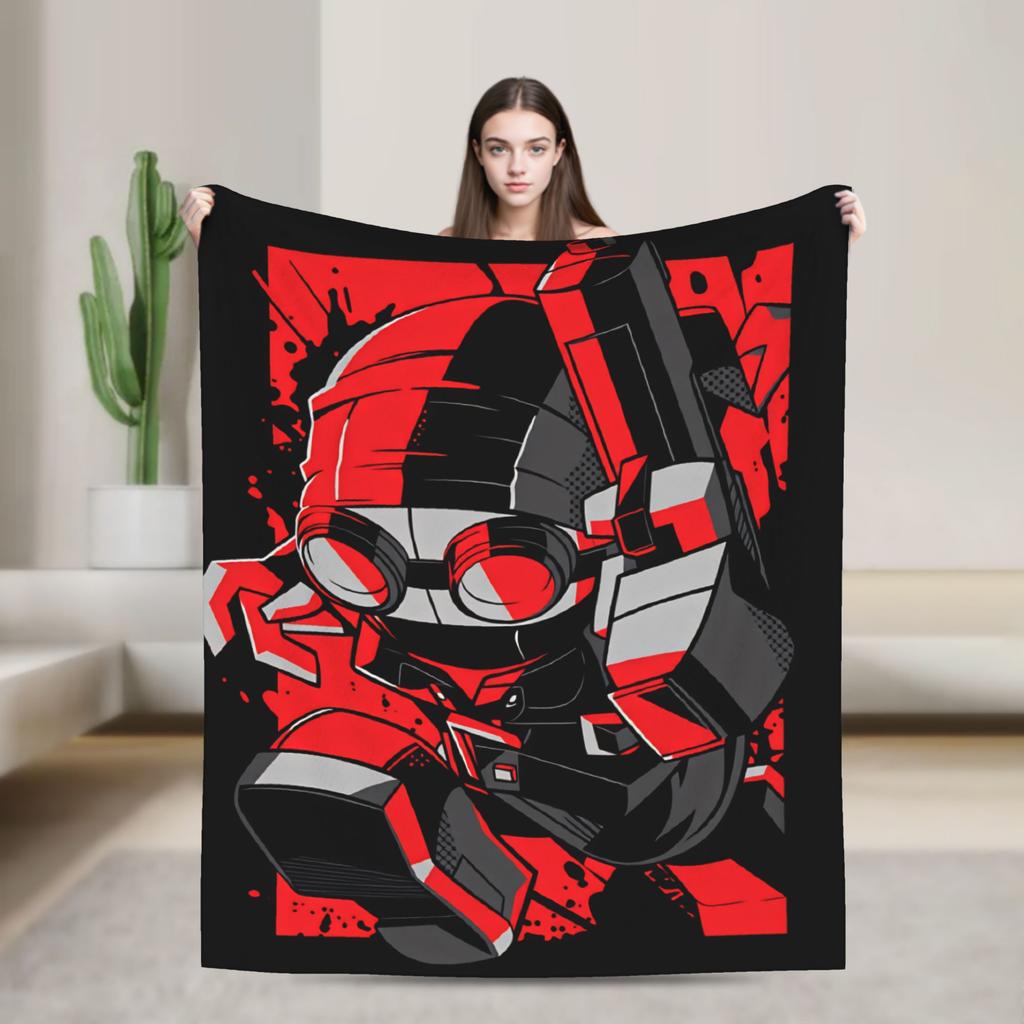MADNESS COMBAT Warm Soft Blankets Decorative Plush Throw Blanket Fashion Couch Chair Flannel Bedspread Sofa Bed Cover
