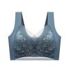 884 Lace Seamless Push-Up Bra for Women - Wirefree, Anti-Sag, Plus Size, Breathable, Thin Vest Design
