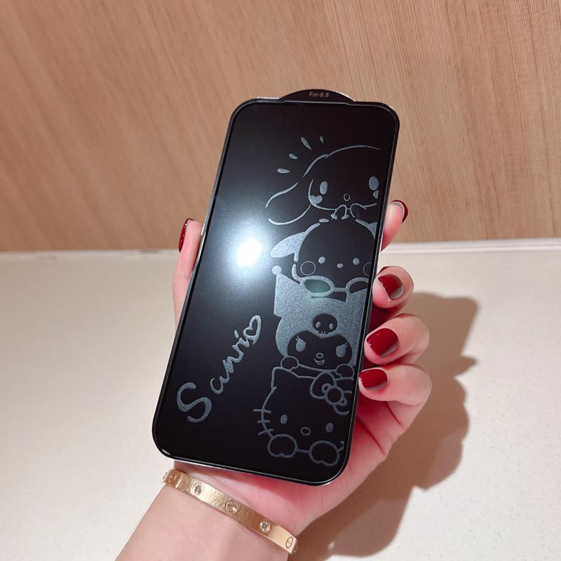 

Милий KT Мультяшний Захисний Скляний Екран для iPhone 17/16/15 iPhone 17/16 Pro Compatible