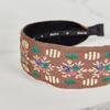 Maia Garden Jacquard Hairband - Plain Brown