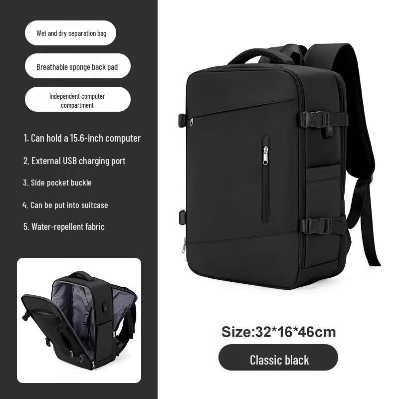 Men's Large Capacity Business Laptop Backpack