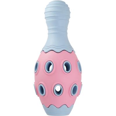 PLATZ PET SUPPLISES FUN Dog Toy Educational Toy Unipod Bowling Pink &