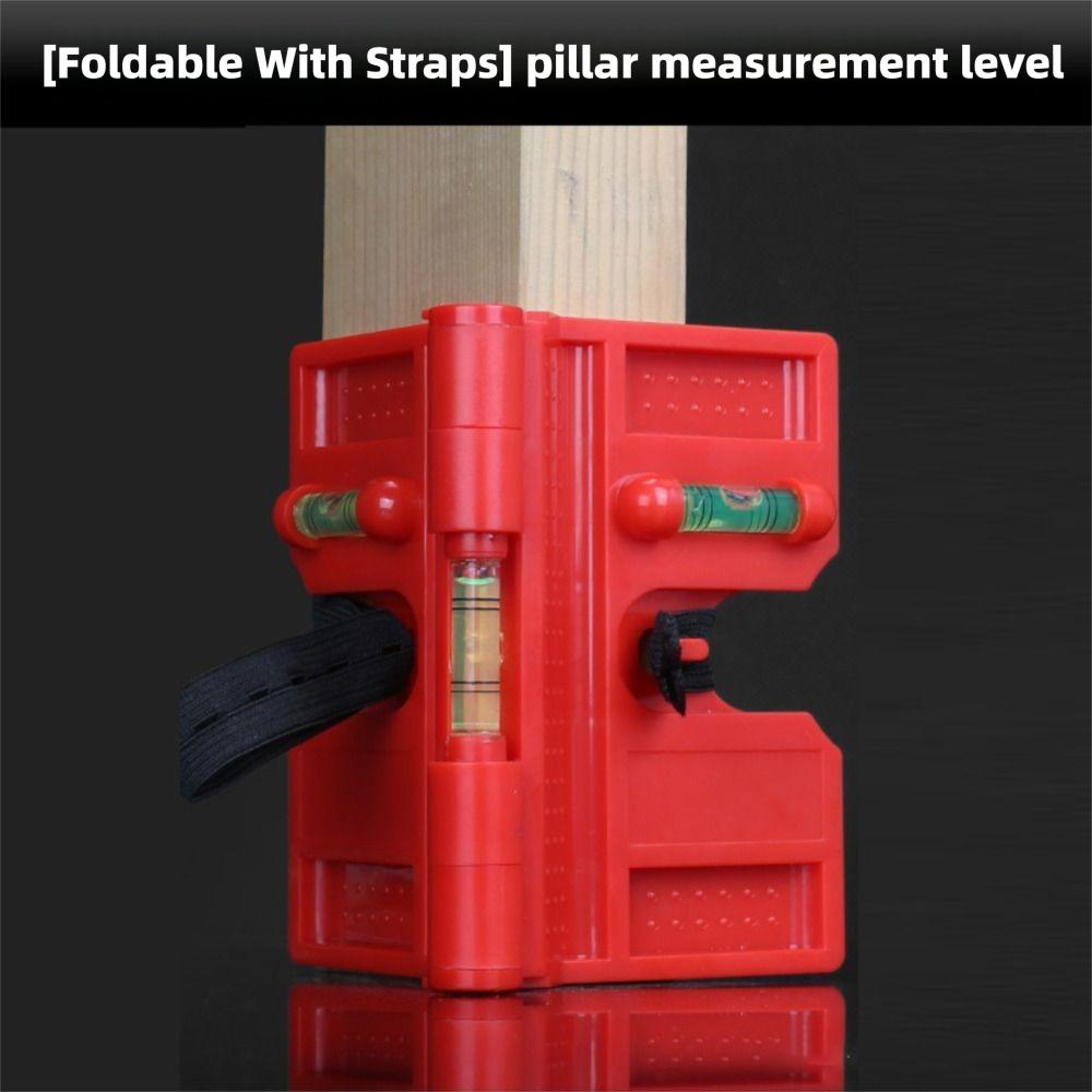 Professional Angle Gauge Adjustable Folding Angle Meter Spirit Level Meter  Professional Use