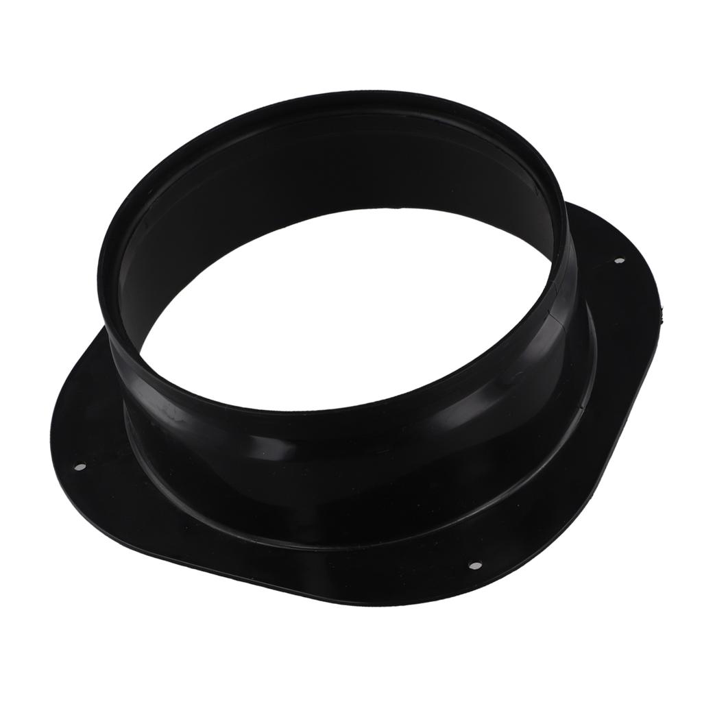 For Wall-mounted Ducts Plastic Flange Joint Ventilation Duct Connector Low Air Resistance Seamless Fit Smooth Exterior Design