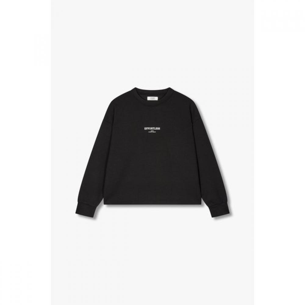 STUDIO TOMBOY LeTTering Crop T shirT  9175122971cT 