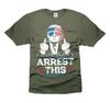 Men's Arrest This Shirt Trump Support Shirt Trump Funny Offensive Shirt For Men