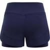 Under Armour Flex Woven Solid Color Two-In-One Loose Mid-Waist Three-Quarter Casual Shorts Women Shorts Dark-Blue 1376936-410
