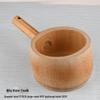TLAKEHO Large Long-Handle Bamboo Scoop