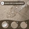 Bathroom Floor Mat, Bathroom Door Mat, Absorbent Carpet, Door Non-Slip Stepping Foot Mat, Toilet, Bathroom Quick-Drying Mat