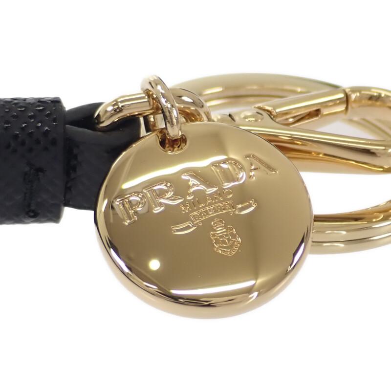 PRADA  1TT202_2DMK_F0632 Bag charm black Nylon Women