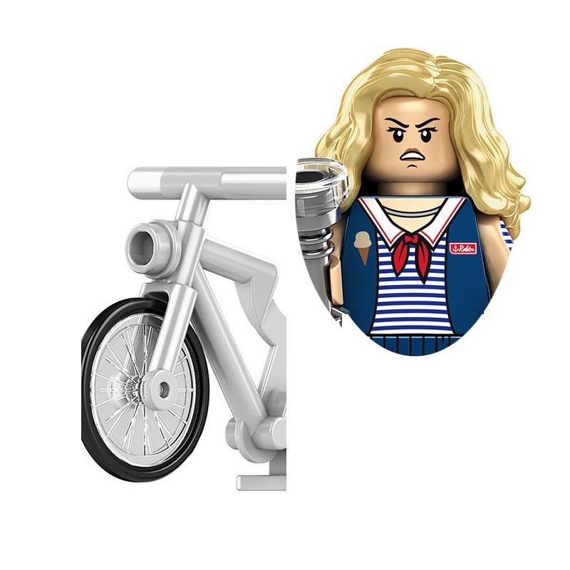 Cartoon Vecna Dustin Mike Hopper Byers Will Eleven Demogorgon Model Buliding Blocks Bricks Construction Toys Figures For Kids