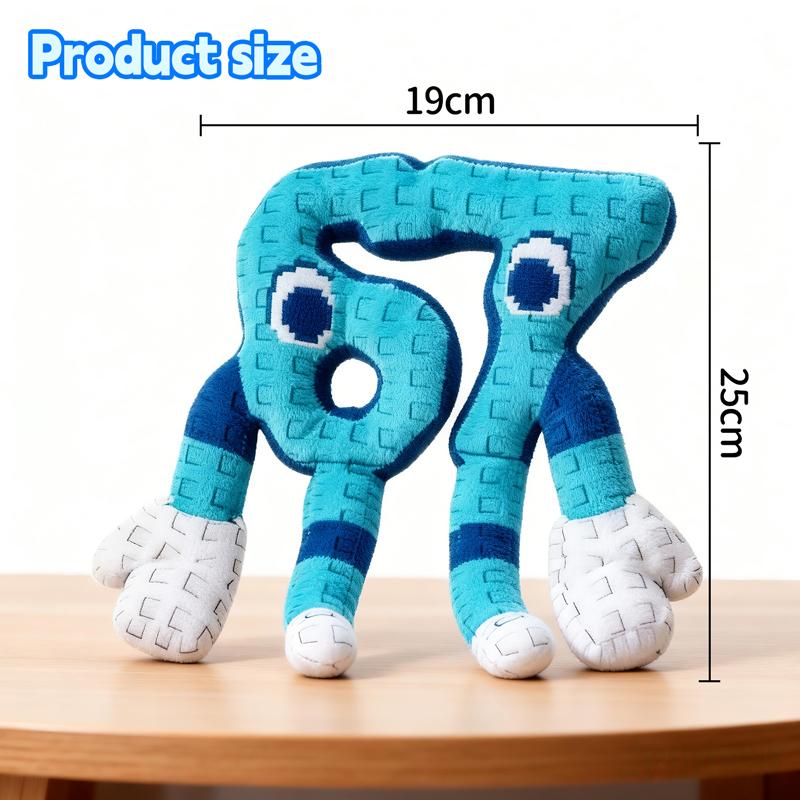 Steal A Brainrot Plush 67 Cute Anime No. 67 Brainrot Plushies Game Surrounding Toys Soft Stuffed Toys for Kids Birthday Gifts