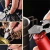 Multi Functional Titanium Alloy Small Tool Emergency  Finger Outdoor Portable EDC Hexagonal Bottle Opener