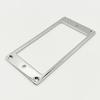 2-piece Set of Dual-coil Pickup Metal Frames Metal Frame Dual-coil Pickup Frame Frame Flat-edged Mounting Frame