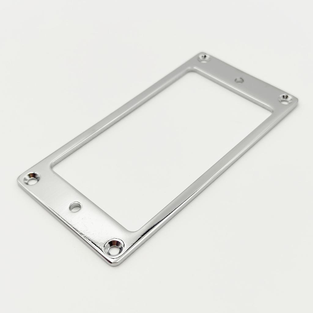 2-piece Set of Dual-coil Pickup Metal Frames Metal Frame Dual-coil Pickup Frame Frame Flat-edged Mounting Frame