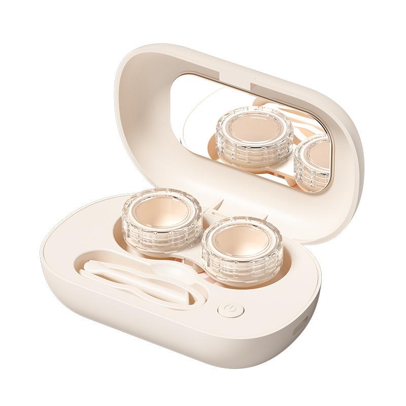 Rechargeable Portable Contact Lens Cleaner with Ultrasonic High-Frequency Vibration magnetic attachment