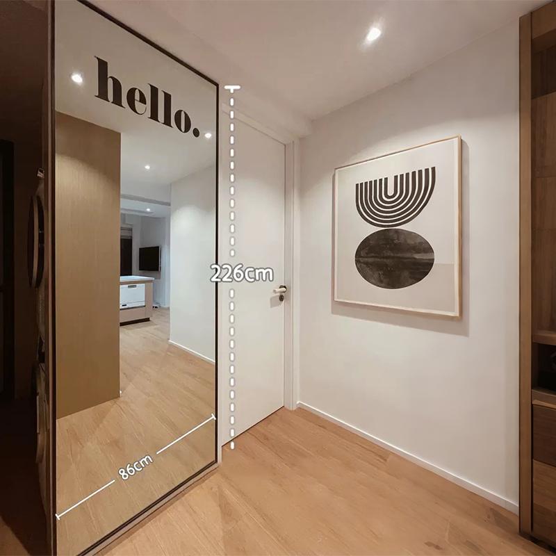 Children's Room Wall Doors Windows Wall Decoration Hello Letters Wallpaper Decoration Stickers Waterproof Living Room Home Decor