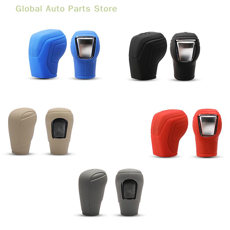 1Pc Car Auto Silicone Gear Shift Knob Cover Manual Automatic Non Slip Lever Shifter Knobs Case Protector Bump Stick Jarket