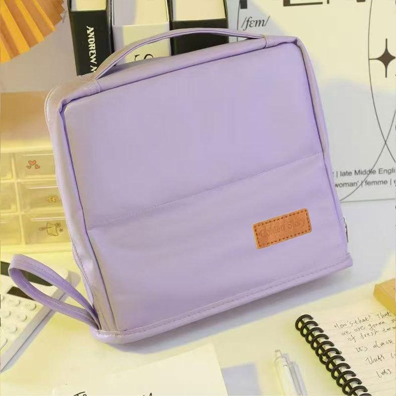 Women's Cosmetic Bag Simple Portable Storage Bags Large Capacity Multifunctional Travel Storage Bag Organization Accessories