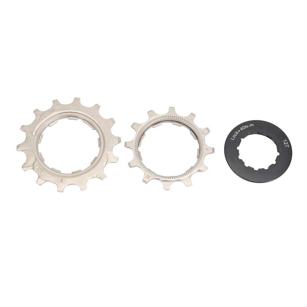 10 Speed Cassette Flywheel Aluminum Alloy 12?50T Hollow Design Silent Bicycle Freewheel for Bikes