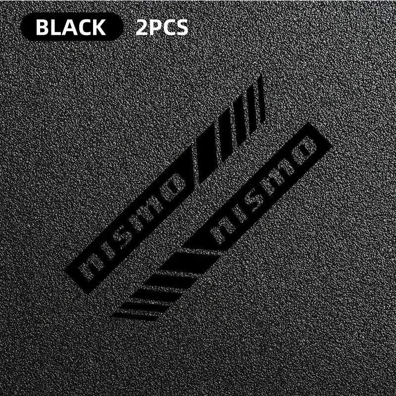

2025 For Nissan Nismo 2 Pcs Side Rear View Mirror Sticker Stripes Decal For Nissan Nismo Note Armada Pulsar Pathfinder X-Trail Q