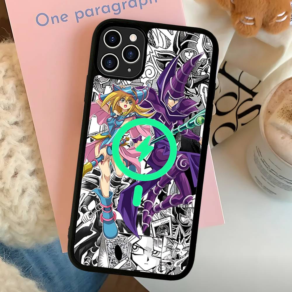 Amine Yu Gi Oh Classic For Magsafe Magnetic Phone Case For IPhone 17 16 Pro Max 15 Plus 14 13 12 11 Cover