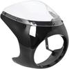7 Inch Headlight Shade Fairing Motorcycle Front Headlight Cover Retro Waterproof Anti-fall Fairing Modification Accessories