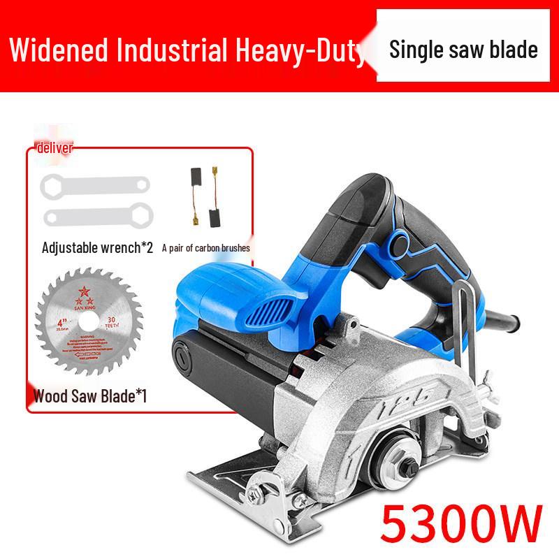 Electric Multi-Function Handheld Chainsaw: Wood, Stone, Tile Cutter 