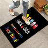 Pacman Custom Name Carpet Rug For Living Room Bedroom Home Sofa Decoration,Kids play Non-slip Floor Mat