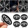4pcs 60mm Car Wheel Center Hub Center Cap Rim Hub Dustproof Cover Emblemem For Toyota Camry Corolla Yaris Chr Auris Avensis T25