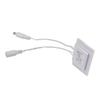 Smart Mirror Light Switch Touch Sensor Switch 12V 5A 60W ABS Material Suitable for Hotel Bathroom Mirror/Cabinet