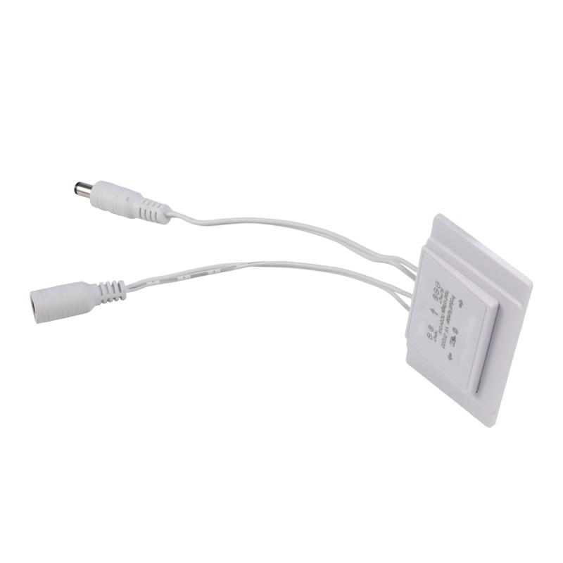 Smart Mirror Light Switch Touch Sensor Switch 12V 5A 60W ABS Material Suitable for Hotel Bathroom Mirror/Cabinet