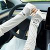 Elastic Cycling Ice Silk Sleeves Fingerless Arm Covers Anti-UV Sleeves Summer Cycling Driving
