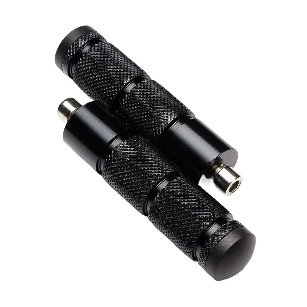 Fotstöd i aluminium baktill, halkfria fotpinnar, fotpinnar för motorcykel