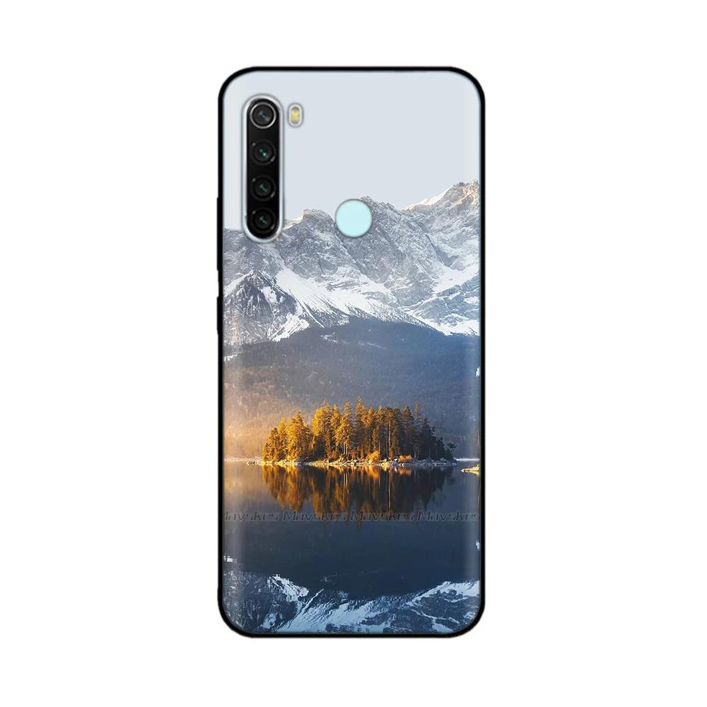 Per Xiaomi Redmi Note 8T Custodia Fantasia Protezione Completa Morbido Silicone Liquido Cover Cartone Animato per Redmi Note 8T Note8T Guscio Fundas