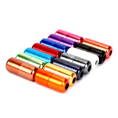 Aluminum Capsules Lock Buckle For Men and Women Kids Sneaker Lace Lock Buckle Kits Shoelace Lock 15Color Accessories Buckle
