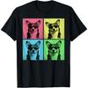 Corgi Pop Art Funny Dog Lover Tri Color Corgi Photo Booth T-Shirt for Men Women Kids