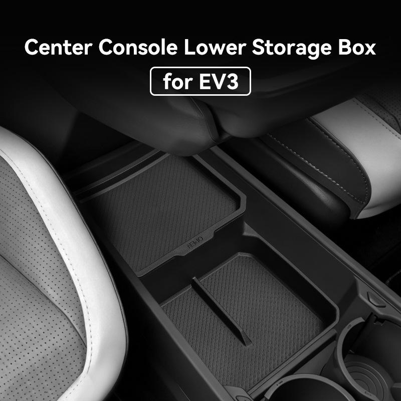 For 24-25 Kia EV3 central control lower storage box for storing automotive supplies