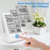 3 in 1 NDIR CO2 Meter Alarm Temperature Humidity Detector USB Rechargeable Air Quality Monitor LCD Display Gas Analyzer