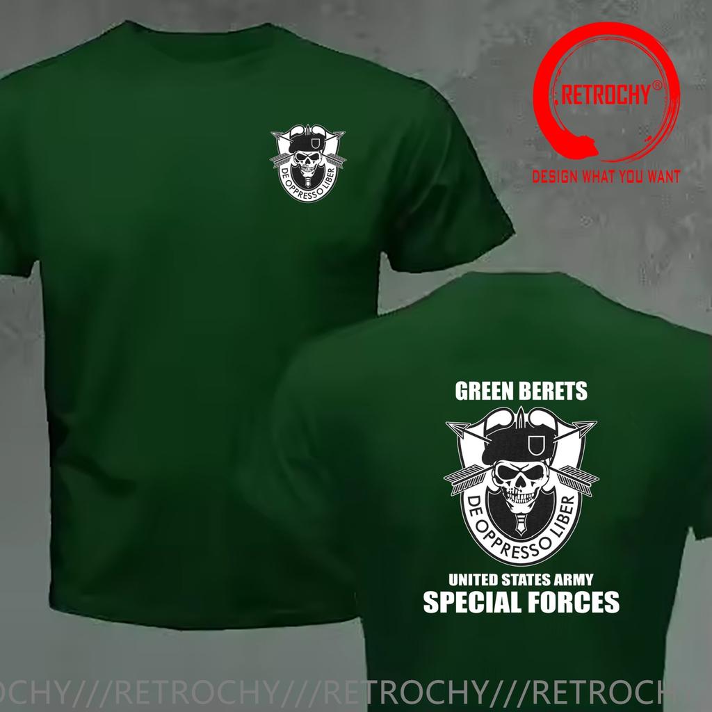 Funny Design Special Forces Green Berets Shirt Unisex Fashion Trendy Casual Clothing Stylish Tops Tee Shirt Leisure Tshirt Unisexs