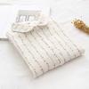 Spring Autumn Women White Shirts Cotton Yarn Floral Printing Long Sleeve Lady Tops Loose Blouses Soft Female Clothing