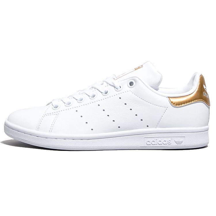

Adidas Женские кроссовки Stan Smith Белые Бело-золотые BB5155 41⅓