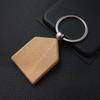 10 Stück Blanko Schlüsselanhänger Abnehmbarer Holzschlüsselanhänger Rucksack Geldbörse Schlüsselring Abnehmbarer Tragbarer Organizer Handwerksbedarf