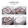Waterproof Cute 4-Season Toilet Seat Cushion with Zipper