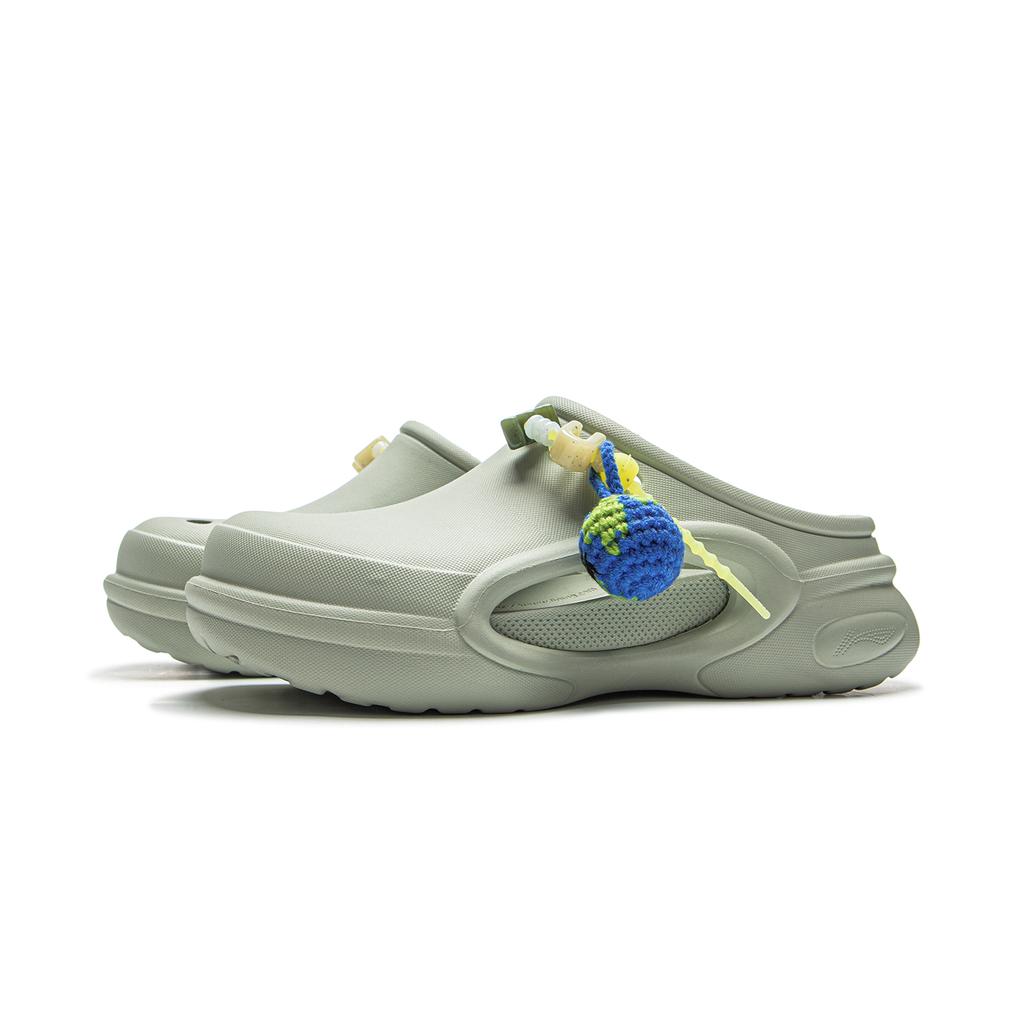 YINGXIONGLIANMENGYONGCHIPAIDUI x Li Ning Soft Clogs Unisex Green AGAV001-2