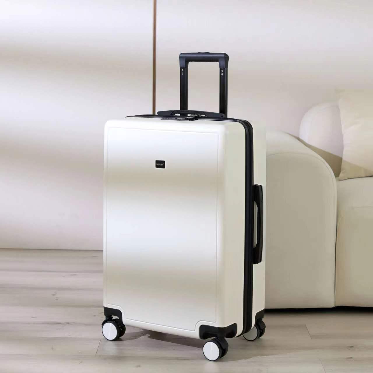 

20-дюймовый сверхлегкий чемодан в японском стиле с универсальными колесами и кодовым замком - Идеально подходит для бизнеса, студентов и путешествий для мужчин и женщин 20-inch [Carry-on]